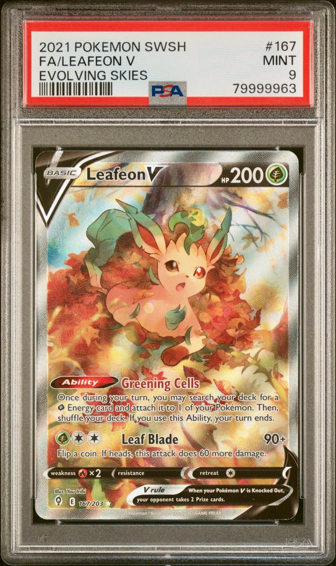 Leafeon-V (167/203), Busca de Cards