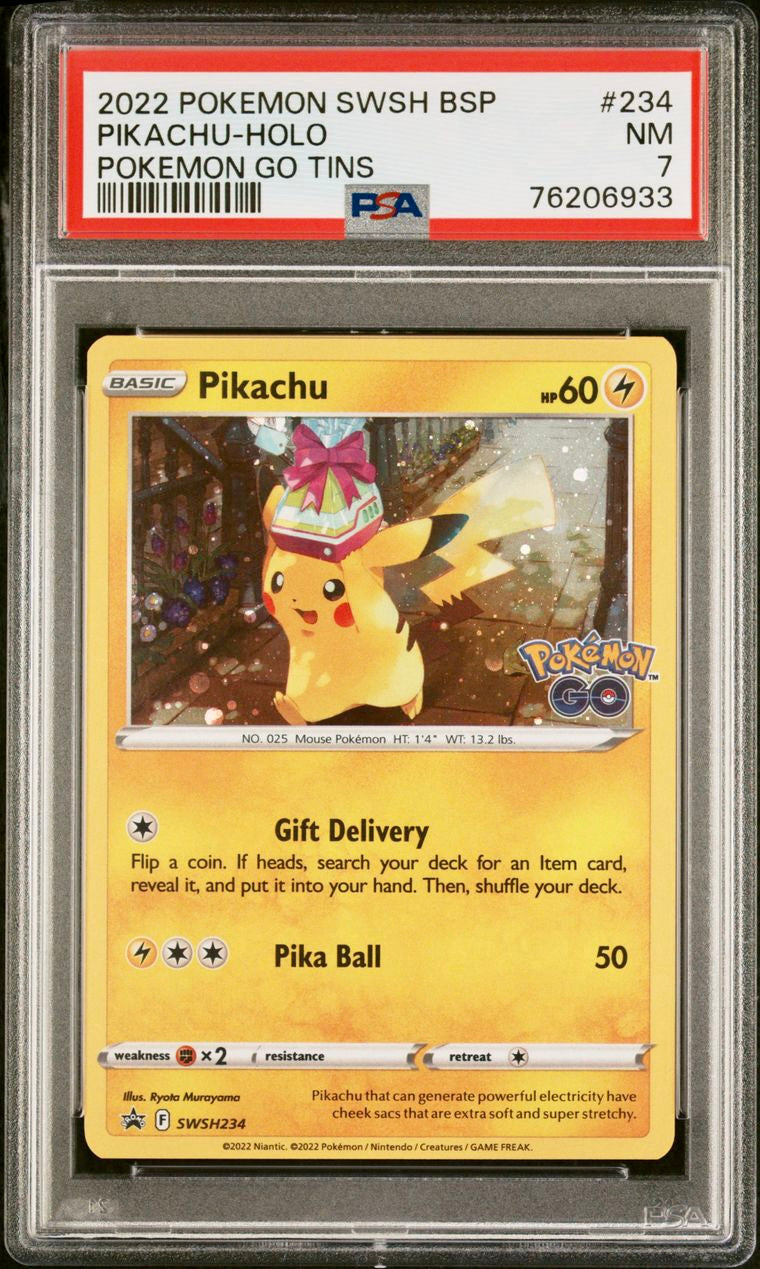 Check the actual price of your Pikachu SWSH234 Pokemon card