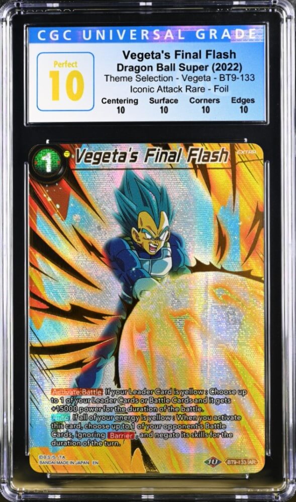 Vegeta's Final Flash [BT9-133]