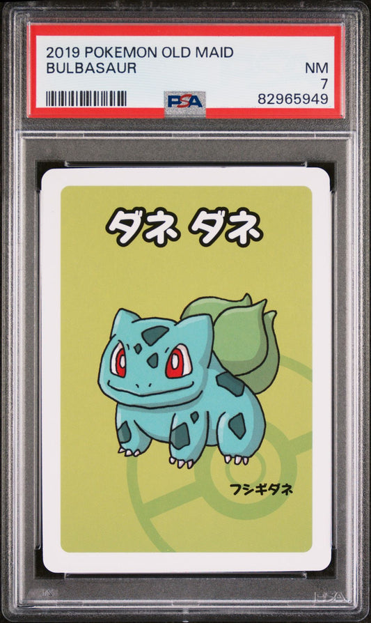 PSA 7 - Bulbasaur Old Maid Deck - Pokemon