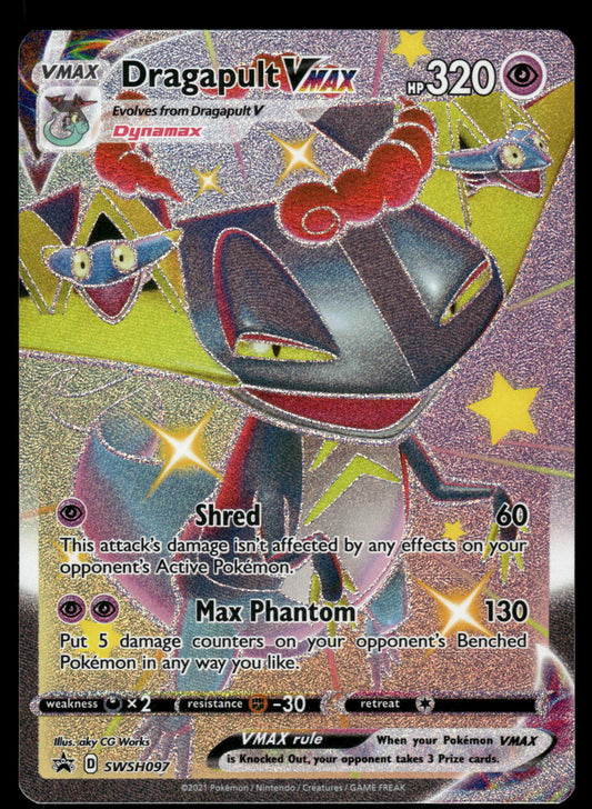 Dragapult VMAX SWSH097 Black Star Promo Pokemon [NM]