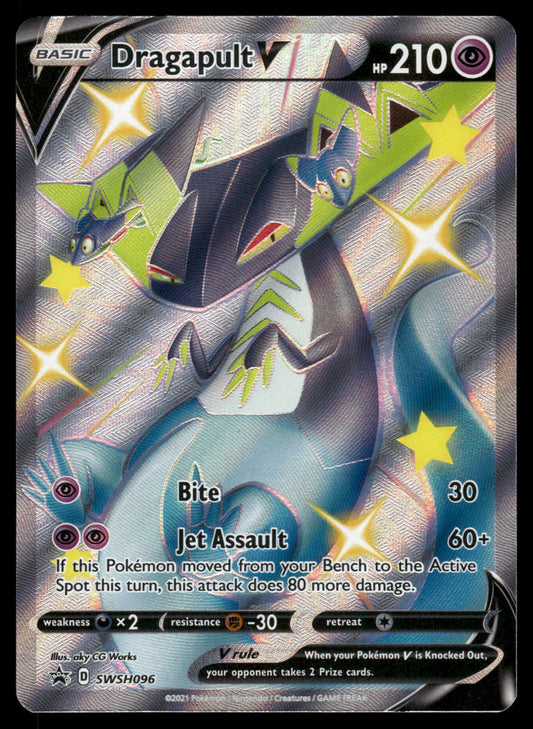 Dragapult V SWSH096 Black Star Promo Pokemon [NM]