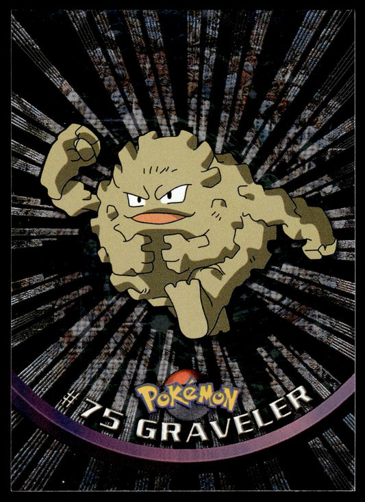 Graveller Holo #75 TOPPS TV Animation Pokemon [NM]