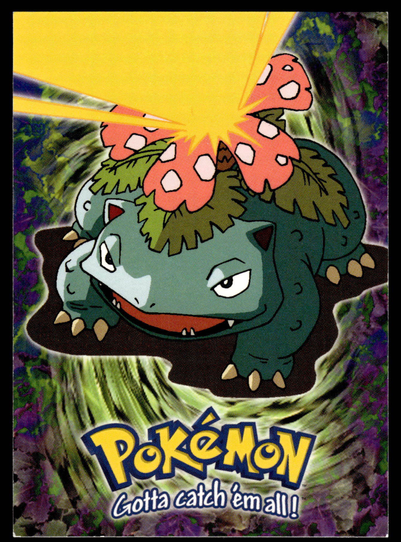 Venusaur #03 E3 of 12 TOPPS Pokemon [PL]