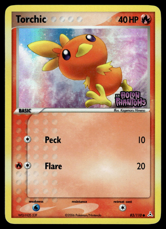 Torchic Reverse Foil 83/100 Ex Holon Phantoms Pokemon [PL]