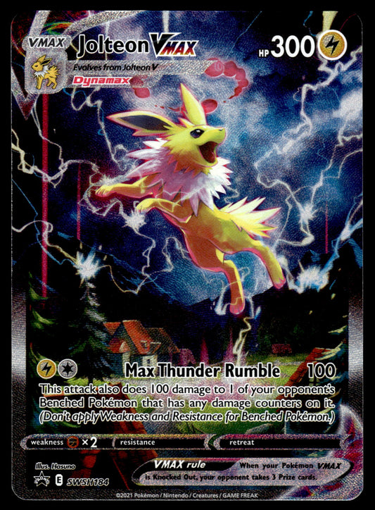 Jolteon VMAX SWSH184 Premium Collection Black Star Promo Pokemon [NM]