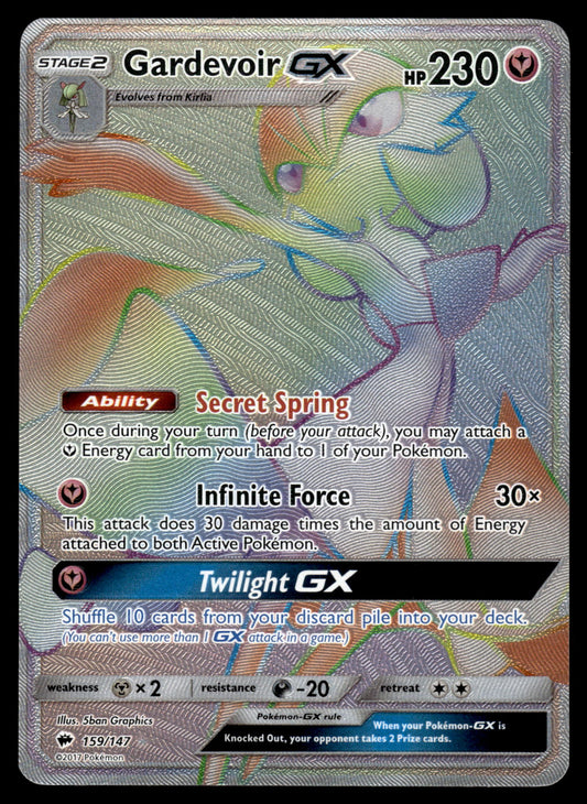 Gardevoir GX 159/147 SM Burning Shadows Pokemon [NM]