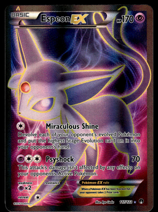 Espeon EX 117/122 XY Breakpoint Pokemon [NM]