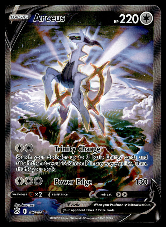 Arceus V 166/172 SWSH Brilliant Stars Pokemon [NM] (1)