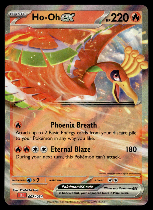 Ho-Oh ex Holo 007/034 Classic Collection CLC Charizard Deck Pokemon [NM]