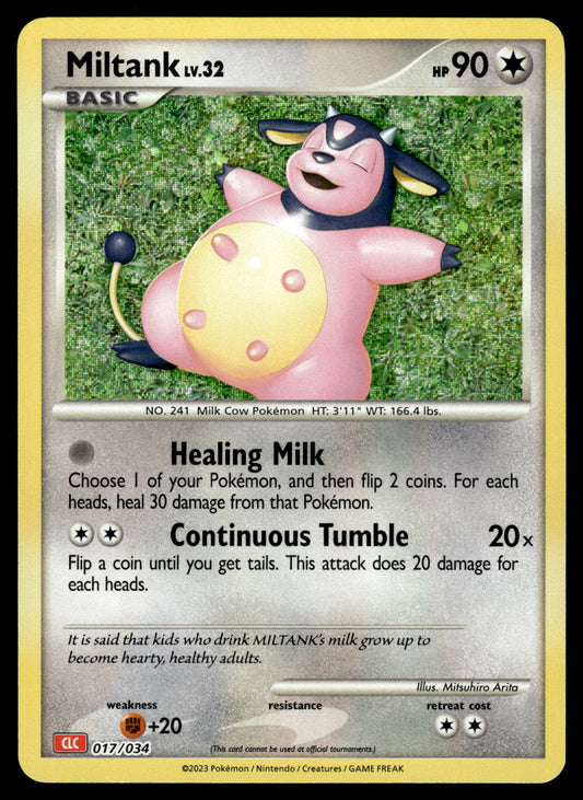 Miltank Lv.32 Holo 017/034 Classic Collection CLC Charizard Deck Pokemon [NM]