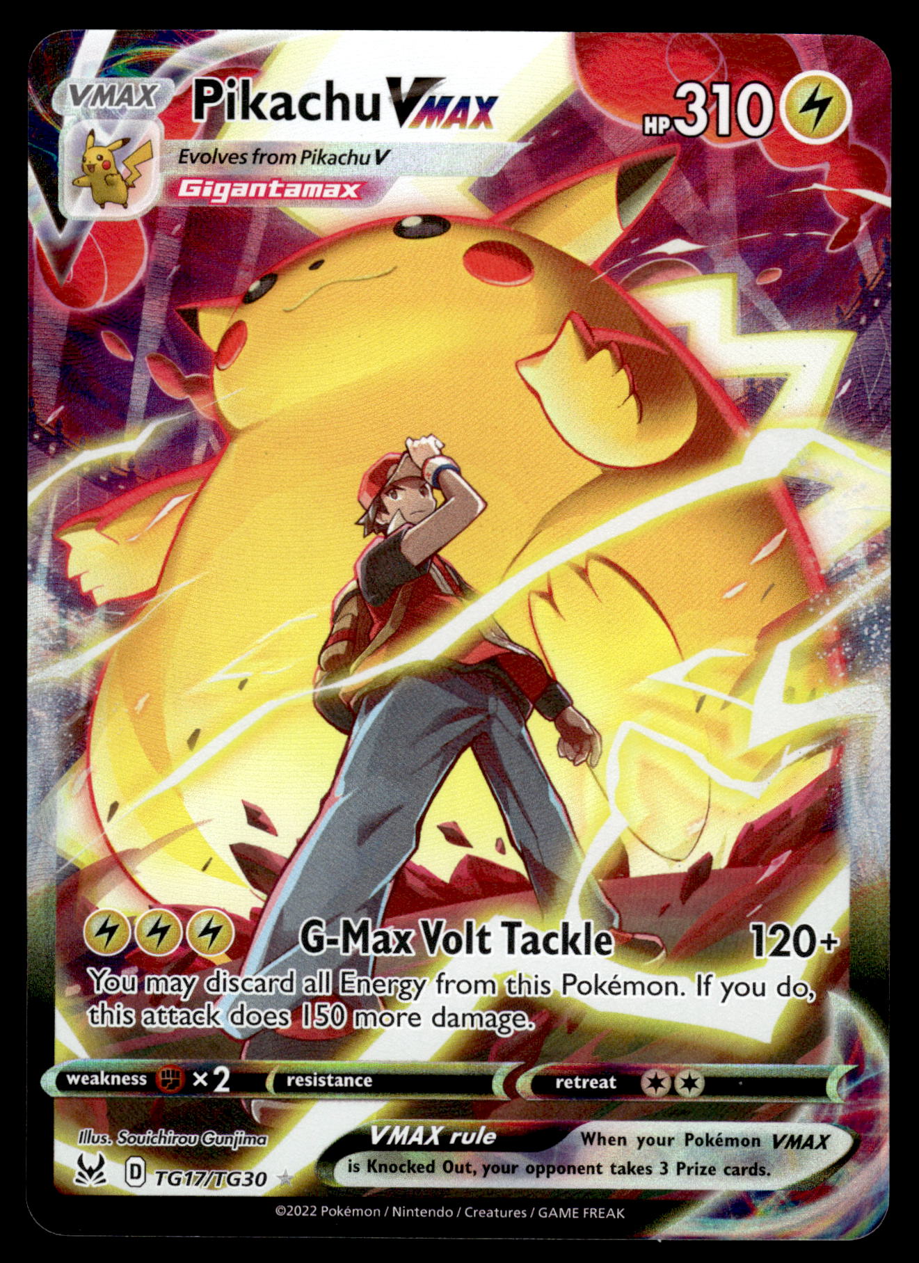 Pikachu VMAX TG17/TG30 SWSH Lost Origin [NM]