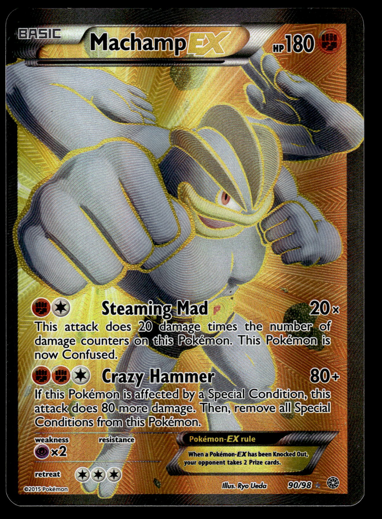 Machamp EX 90/98 XY Ancient Origins Pokemon [PL]