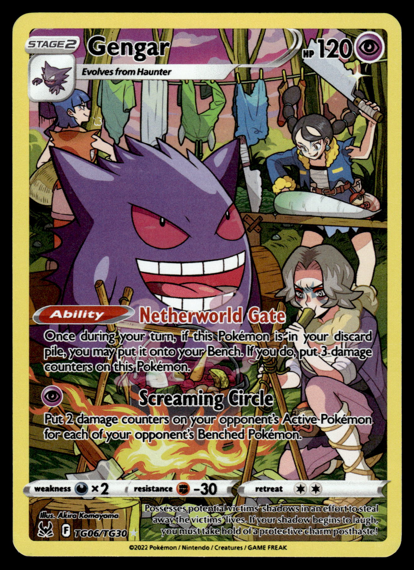 Gengar TG10/TG30 SWSH Lost Origin Pokemon [NM]