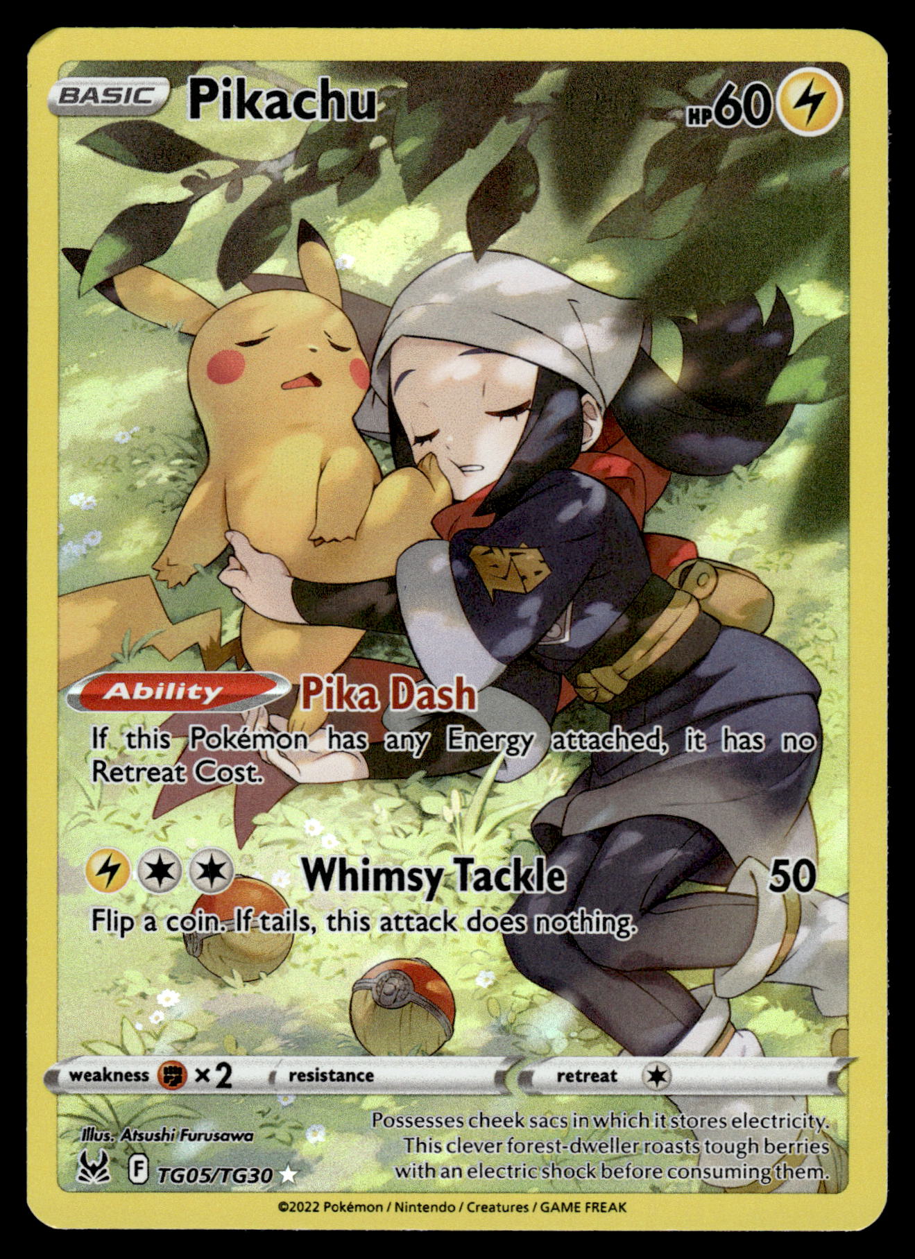 Pikachu TG05/TG30 SWSH Lost Origin Pokemon [PL]