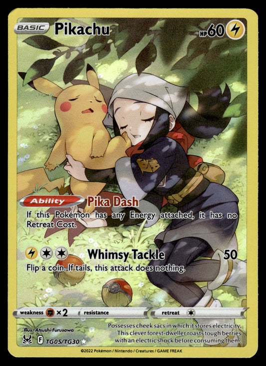 Pikachu TG05/TG30 SWSH Lost Origin Pokemon [PL]