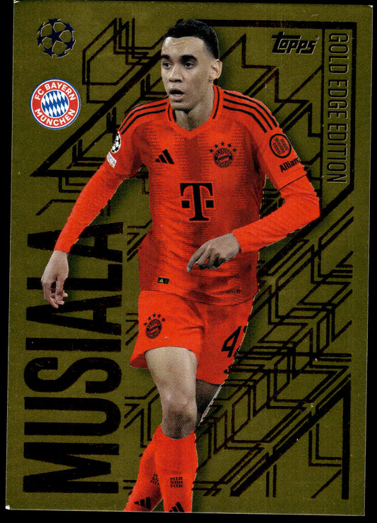 Jamal Musiala Match Attax Gold Edge Edition 24/25 - Football [NM]