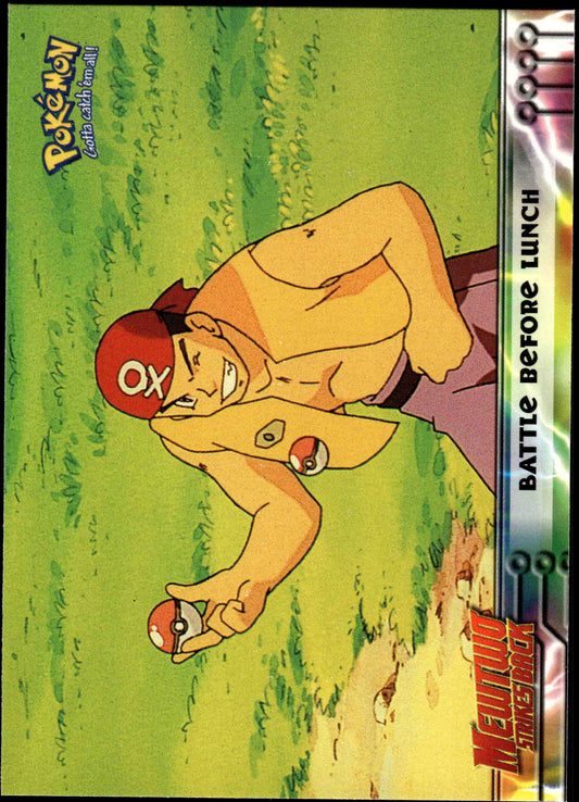 Battle Before Lunch #10 TOPPS TV Movie Animation Edition Pokemon [NM] (1)