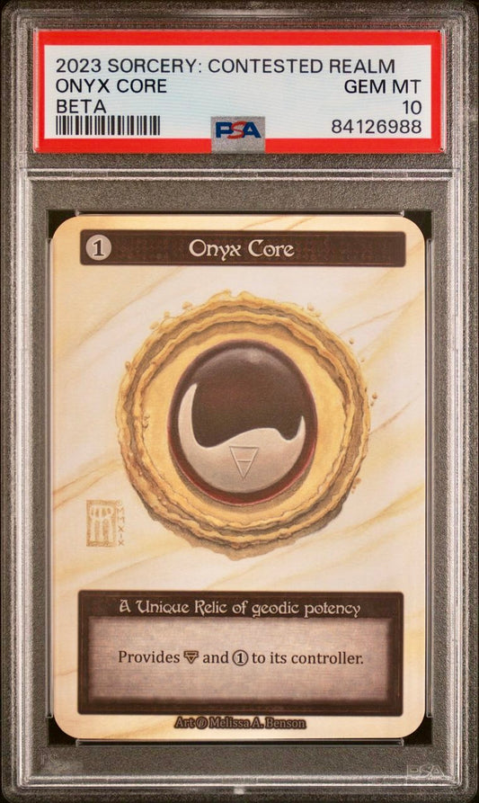 PSA 10 - Onyx Core (Unique) Beta - Sorcery