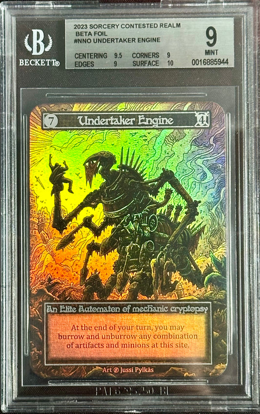 BGS 9 - Undertaker Engine (Elite Foil) Beta - Sorcery