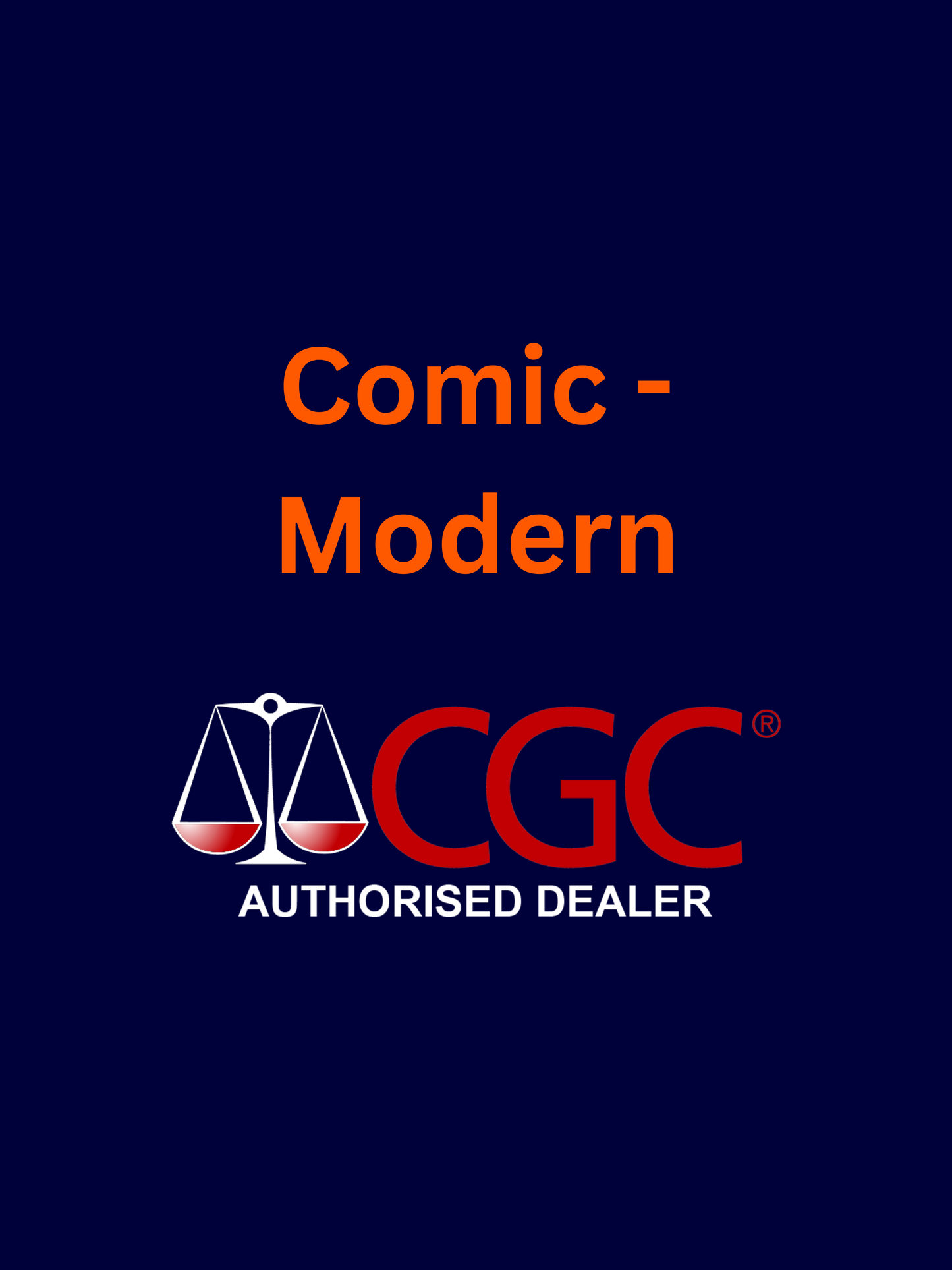 CGC Grading Slot - Modern Comic