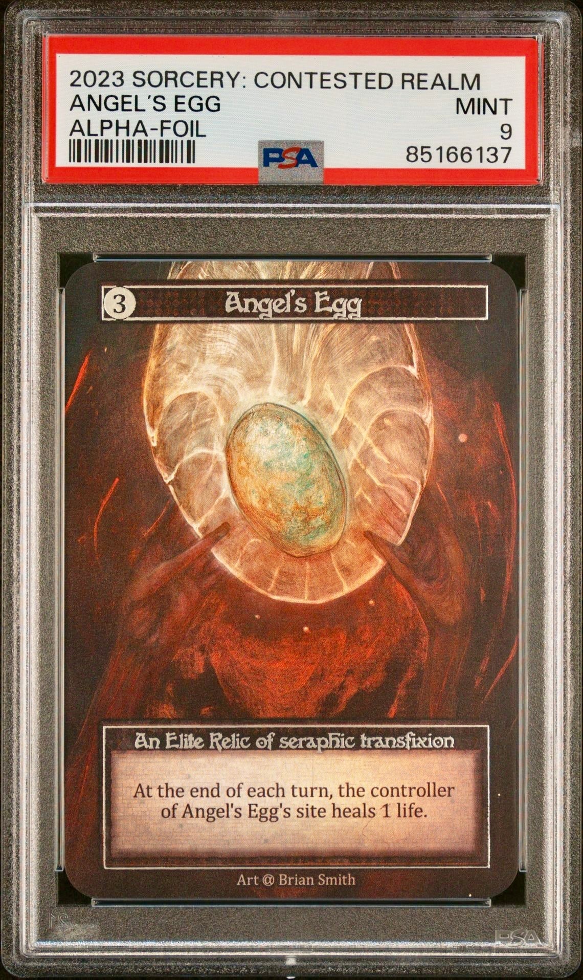 PSA 9 - Angel’s Egg (Elite Foil) Alpha - Sorcery