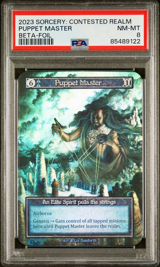 PSA 8 - Puppet Master (Elite Foil) Beta - Sorcery