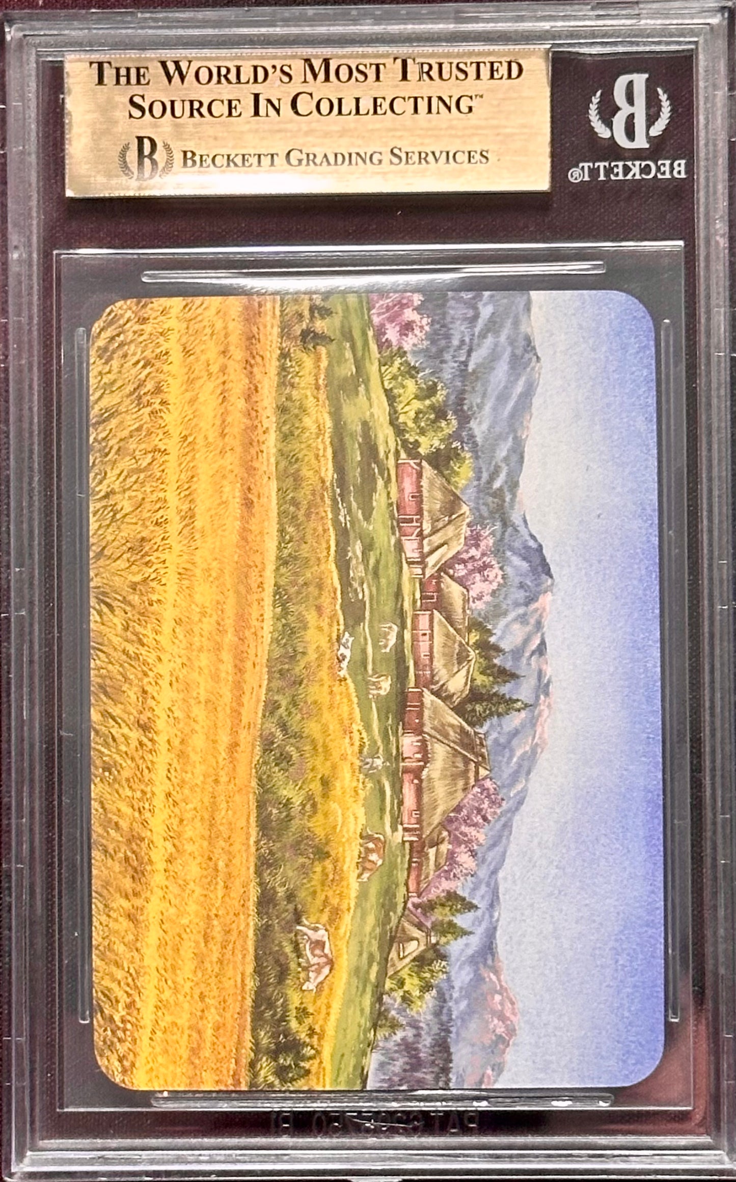 BGS 9.5 - Humble Village (Ordinary Foil) Alpha - Sorcery