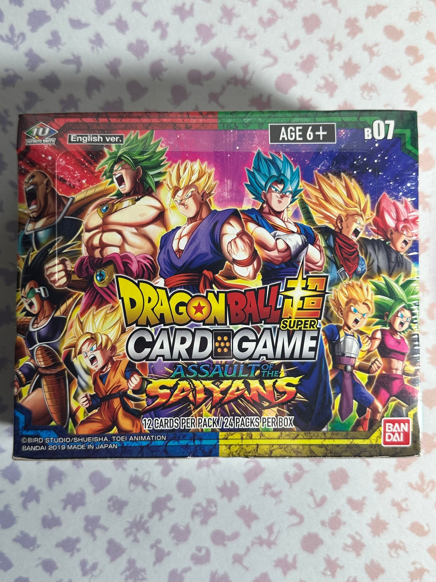 Sealed - Assault of The Saiyans B07 - Booster Box - Dragon Ball Super