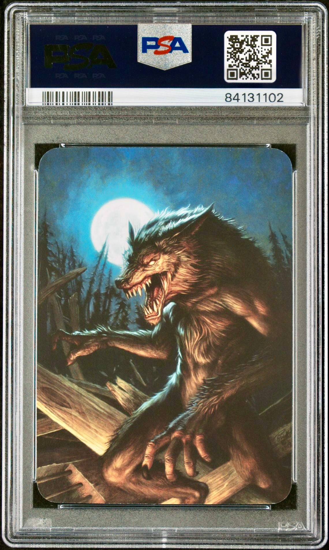 PSA 10 - Moon Clan Werewolf (Exceptional Foil) Beta - Sorcery