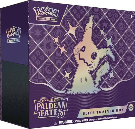 Pokemon TCG: SV Paldean Fates Elite Trainer Box (ETB) - Sealed