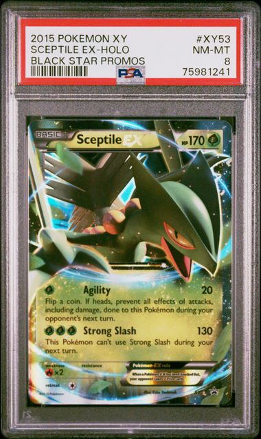 PSA 9 - Sceptile EX XY53 Black Star Promo Pokemon XY  - Pokemon