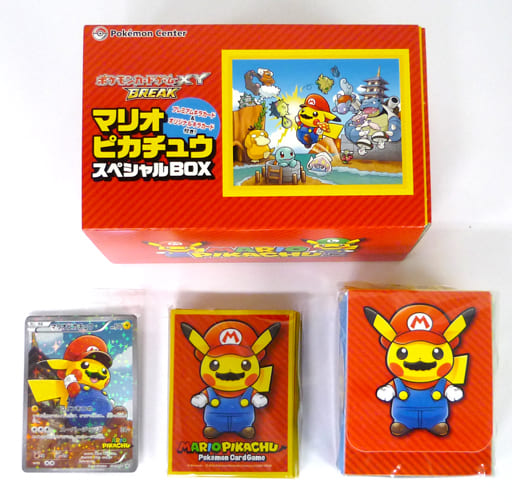 Sealed - Mario & Luigi Pikachu 2016 XY-P Sealed Box Pokemon Center Promo Japanese