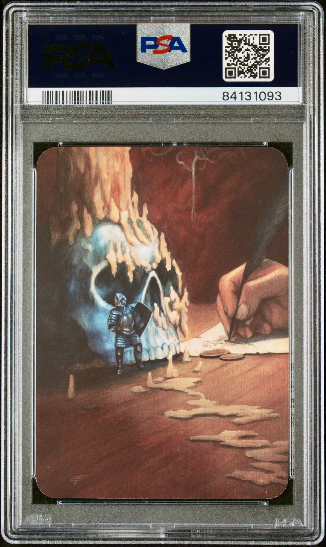 PSA 9 - Shrink (Exceptional Foil) Beta - Sorcery