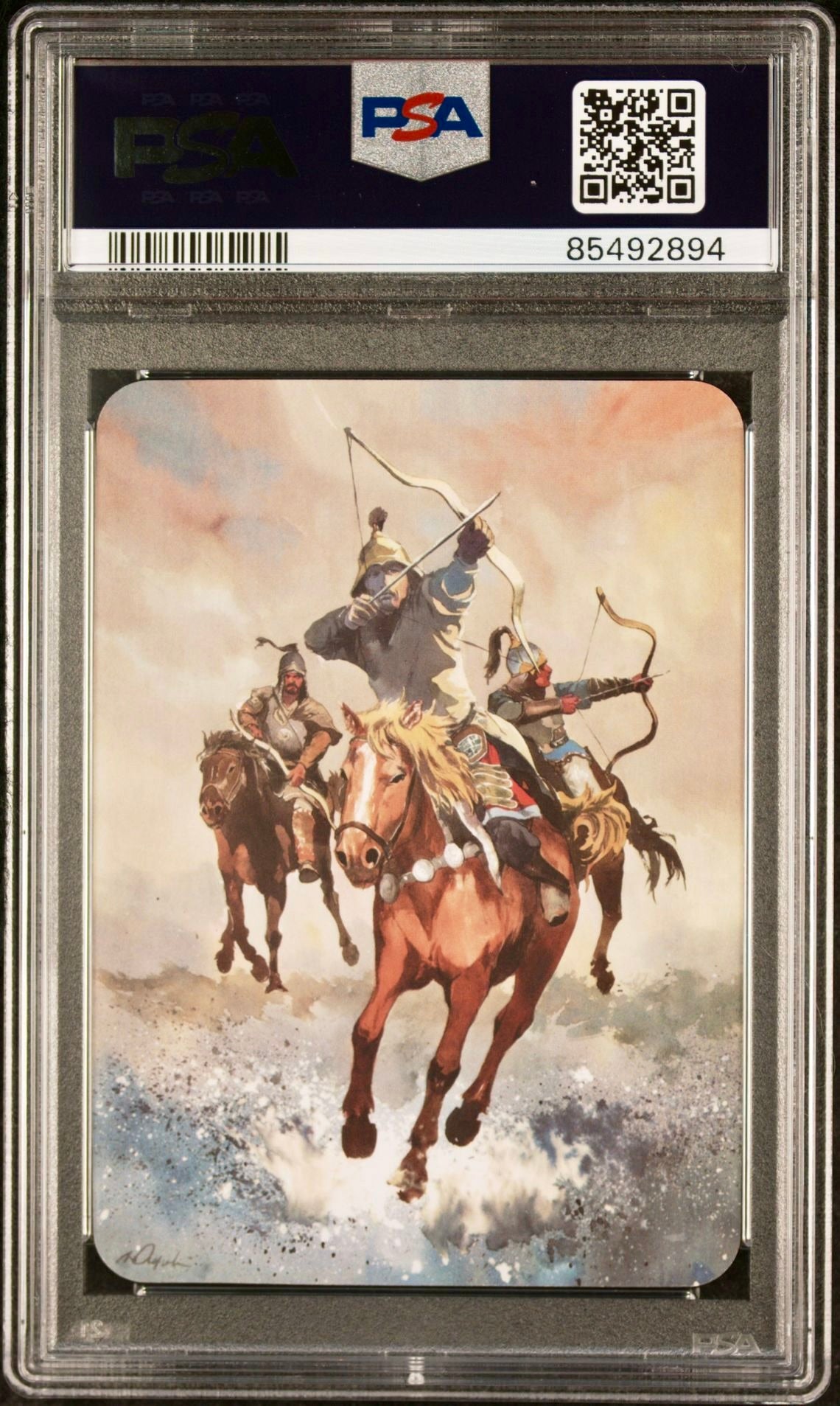 PSA 10 - Skirmishers of Mu (Exceptional Foil) Beta - Sorcery