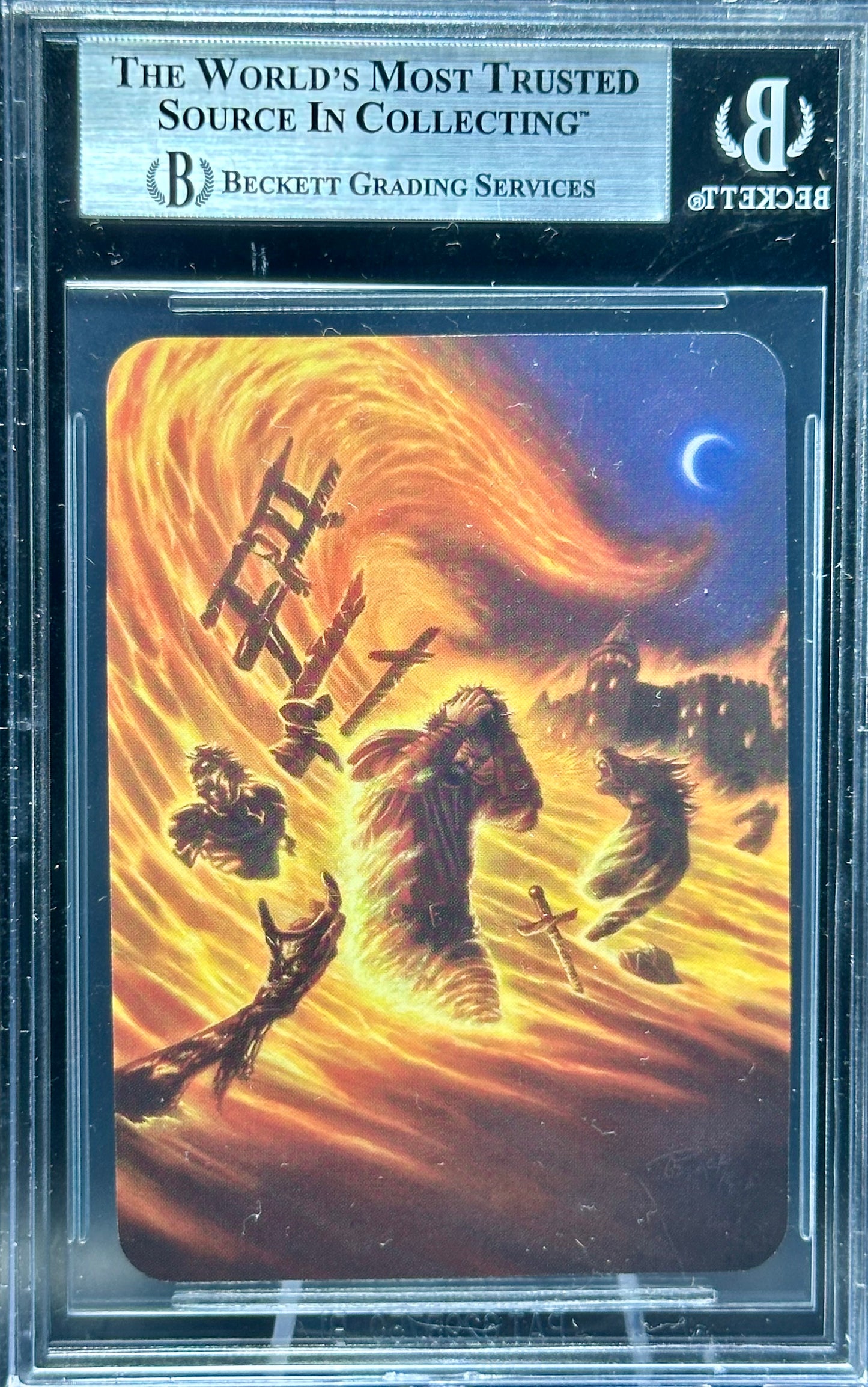 BGS 9 - Flame Wave (Elite Foil) Alpha - Sorcery