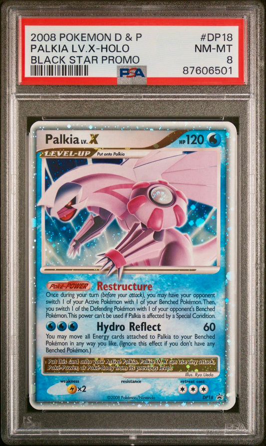 PSA 8 - Palkia Lv.X DP18 Black Star Promo - Pokemon