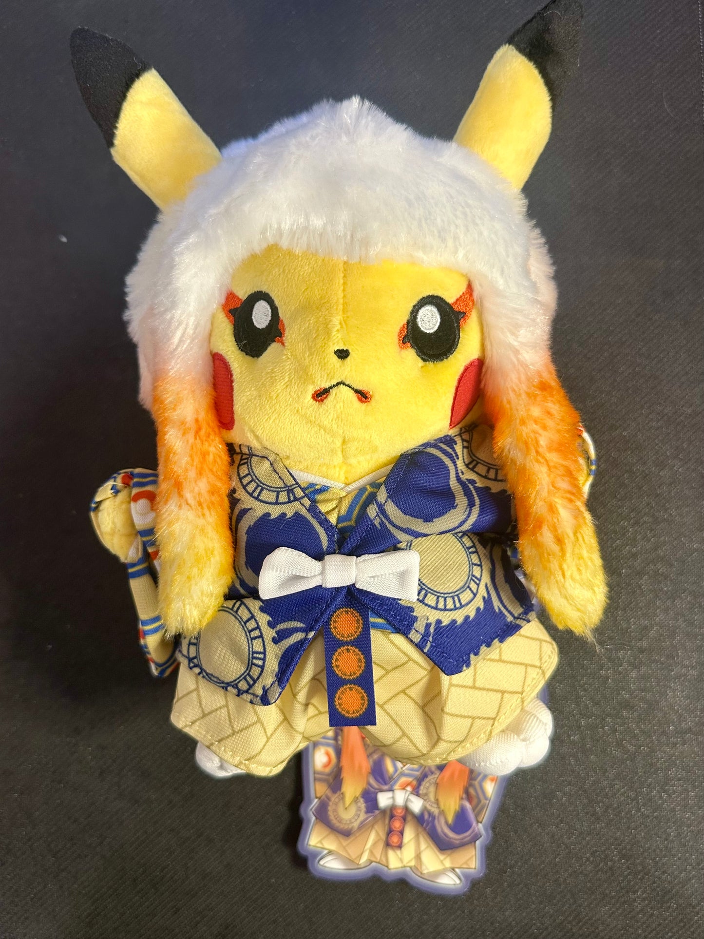 Pokemon Center Tokyo DX Exclusive Kabuki Pikachu Plush w/ Tag - Accessories