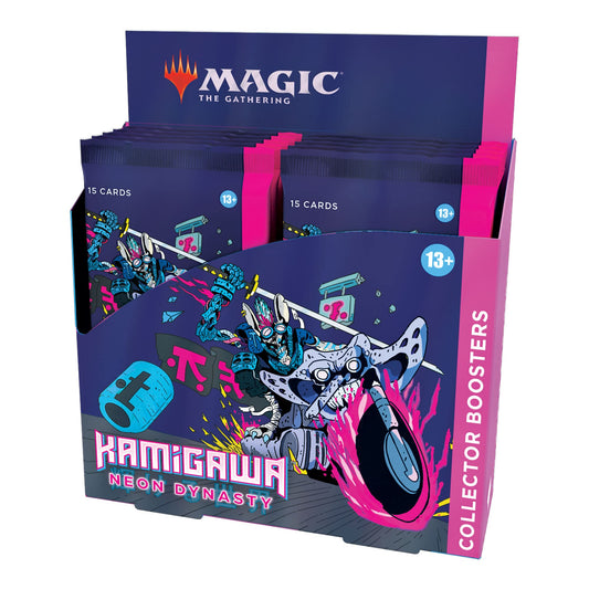 Sealed - Collector Booster Box - KAMIGAWA Neon Dynasty - Magic: The Gathering