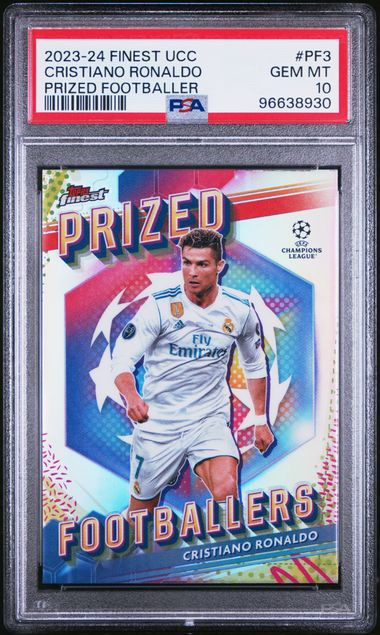 PSA 10 - Cristiano Ronaldo 2023-24 PF3 Topps Prized Footballer - Football