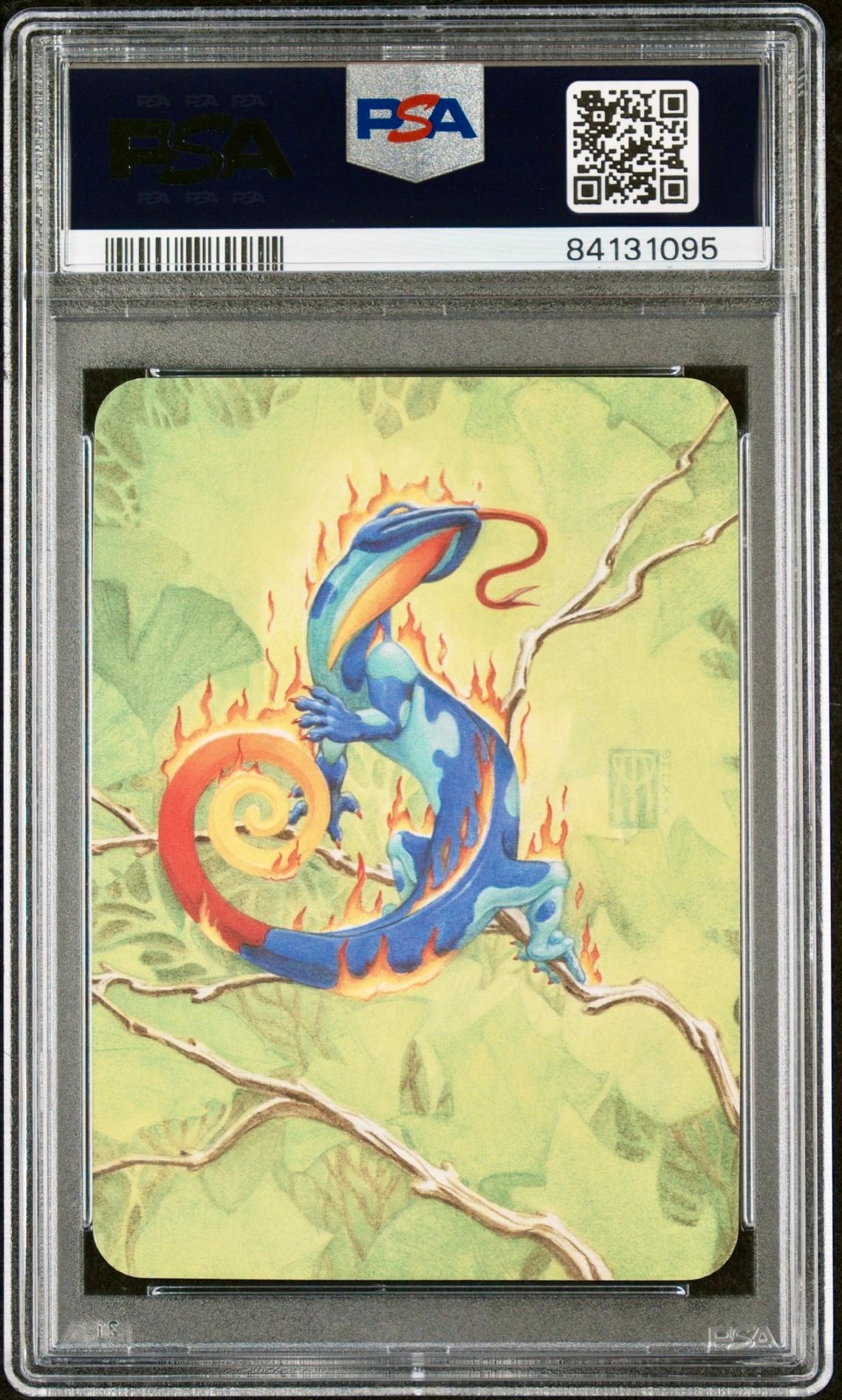 PSA 10 - Lava Salamander (Exceptional Foil) Beta - Sorcery