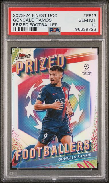 PSA 10 - Goncalo Ramos 2023-24 PF13 Topps Prized Footballer - Football