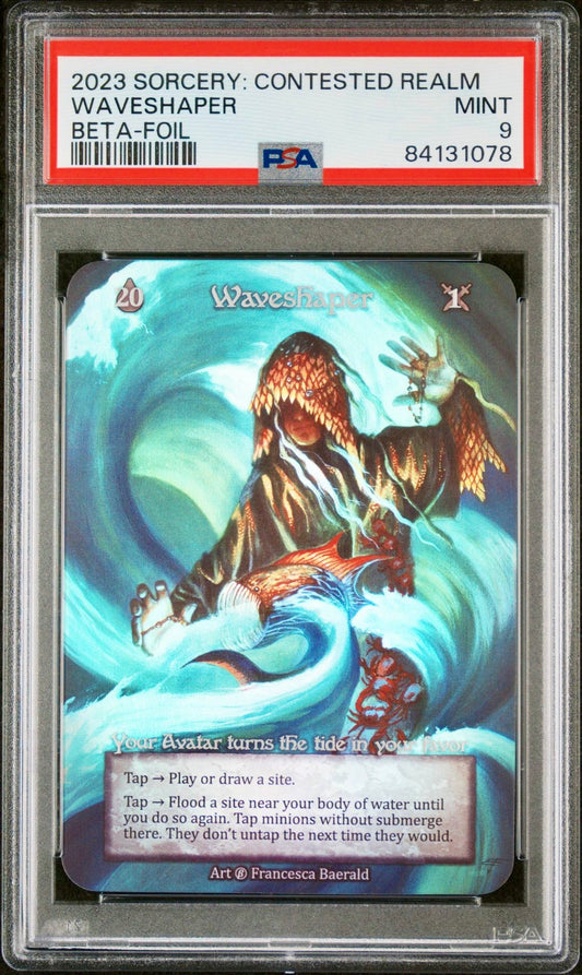 PSA 9 - Waveshaper Avatar (Elite Foil) Beta - Sorcery