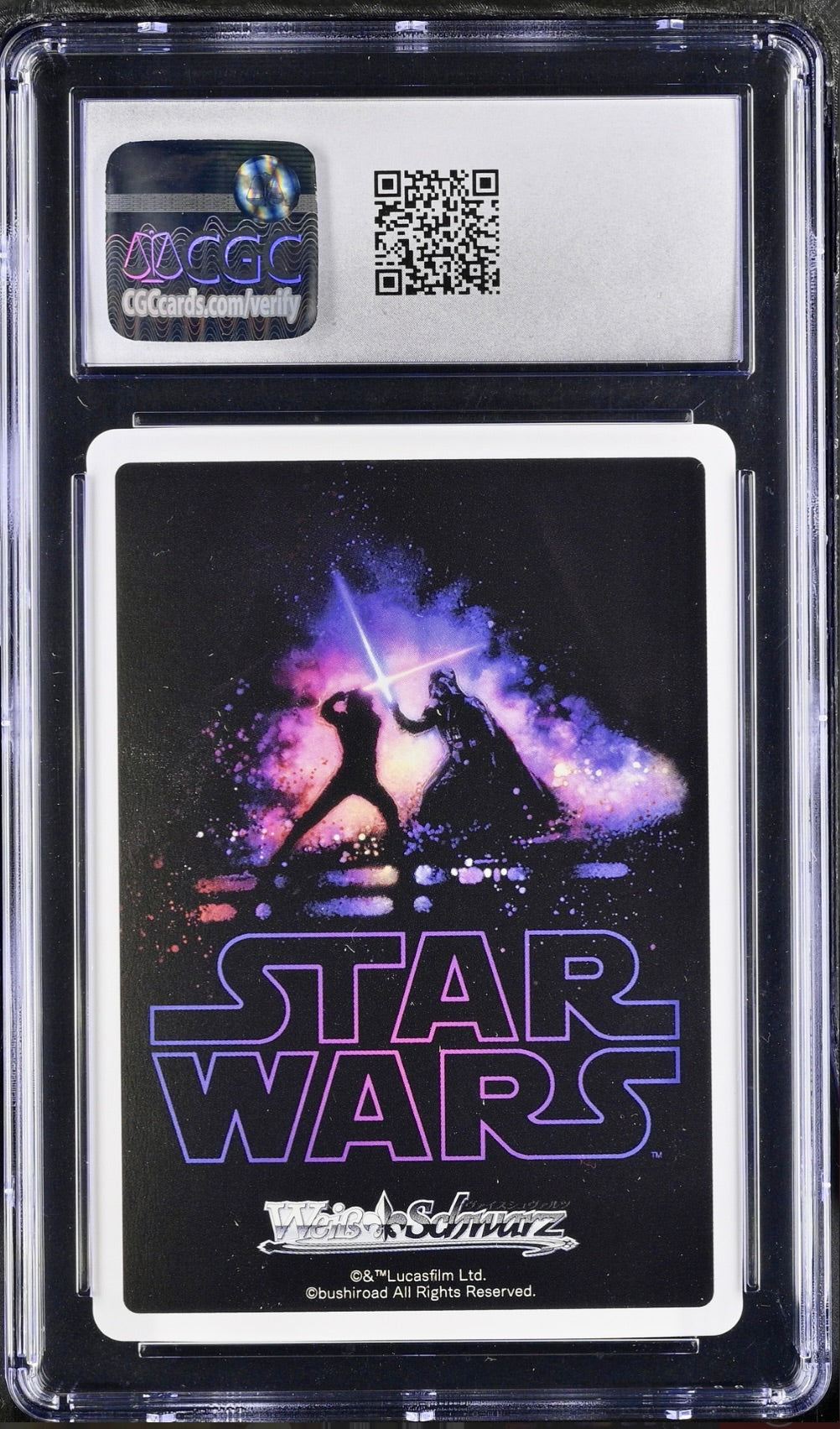 CGC 10 - Escape First Order Finn SW/S49-001R Star Wars - Weiss Schwarz