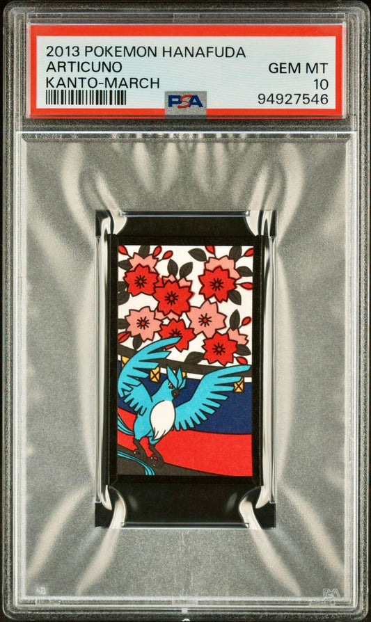 PSA 10 - Articuno 2013 Hanafuda Kanto March - Pokemon