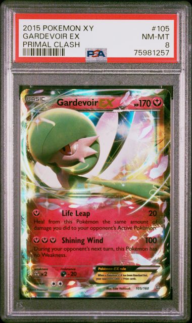 PSA 8 - Gardevoir EX 105/160 Primal Clash - Pokemon