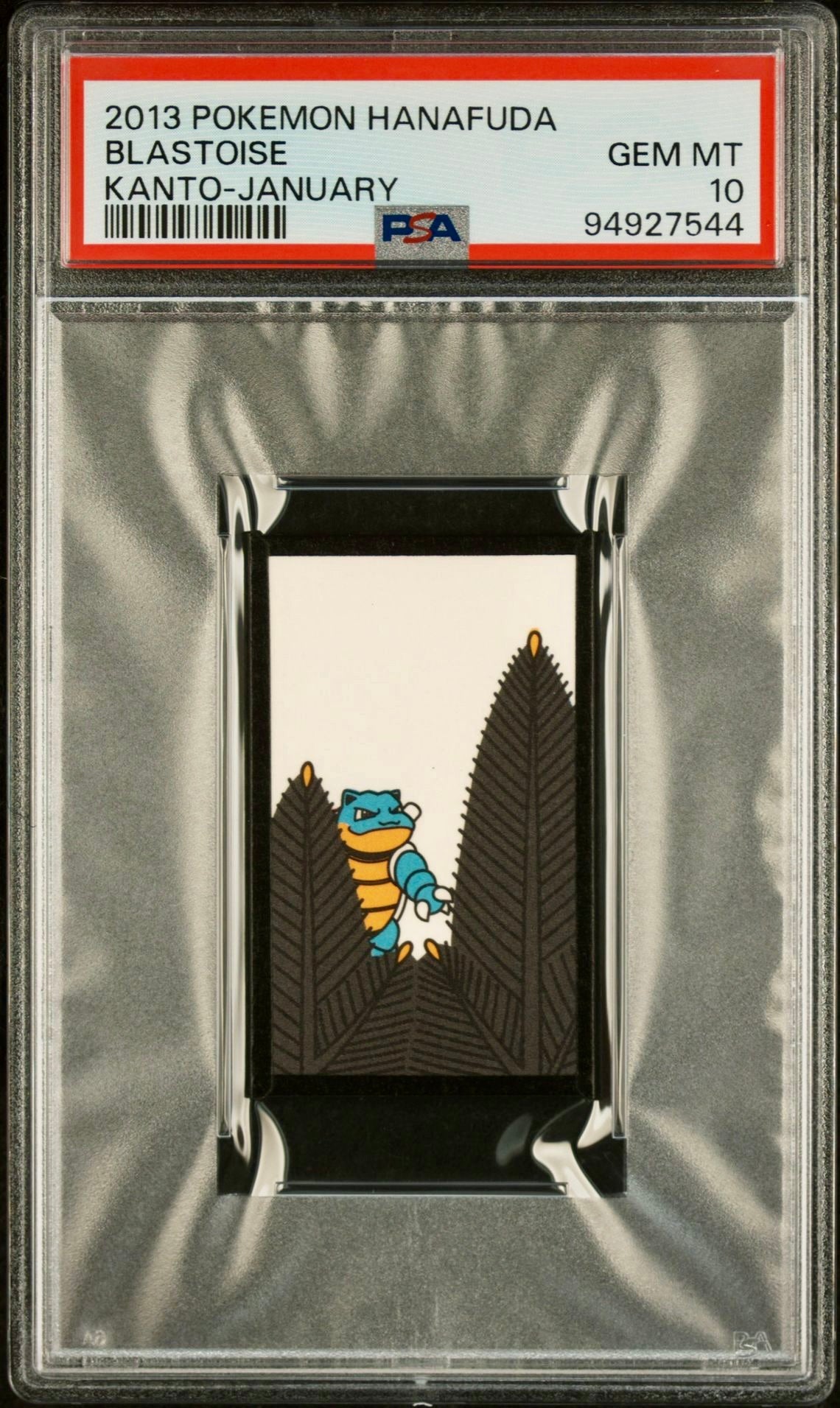 PSA 10 - Blastoise 2013 Hanafuda Kanto January - Pokemon