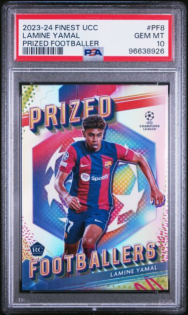 PSA 10 - Lamine Yamal 2023-24 PF8 Topps Prized Footballer - Football