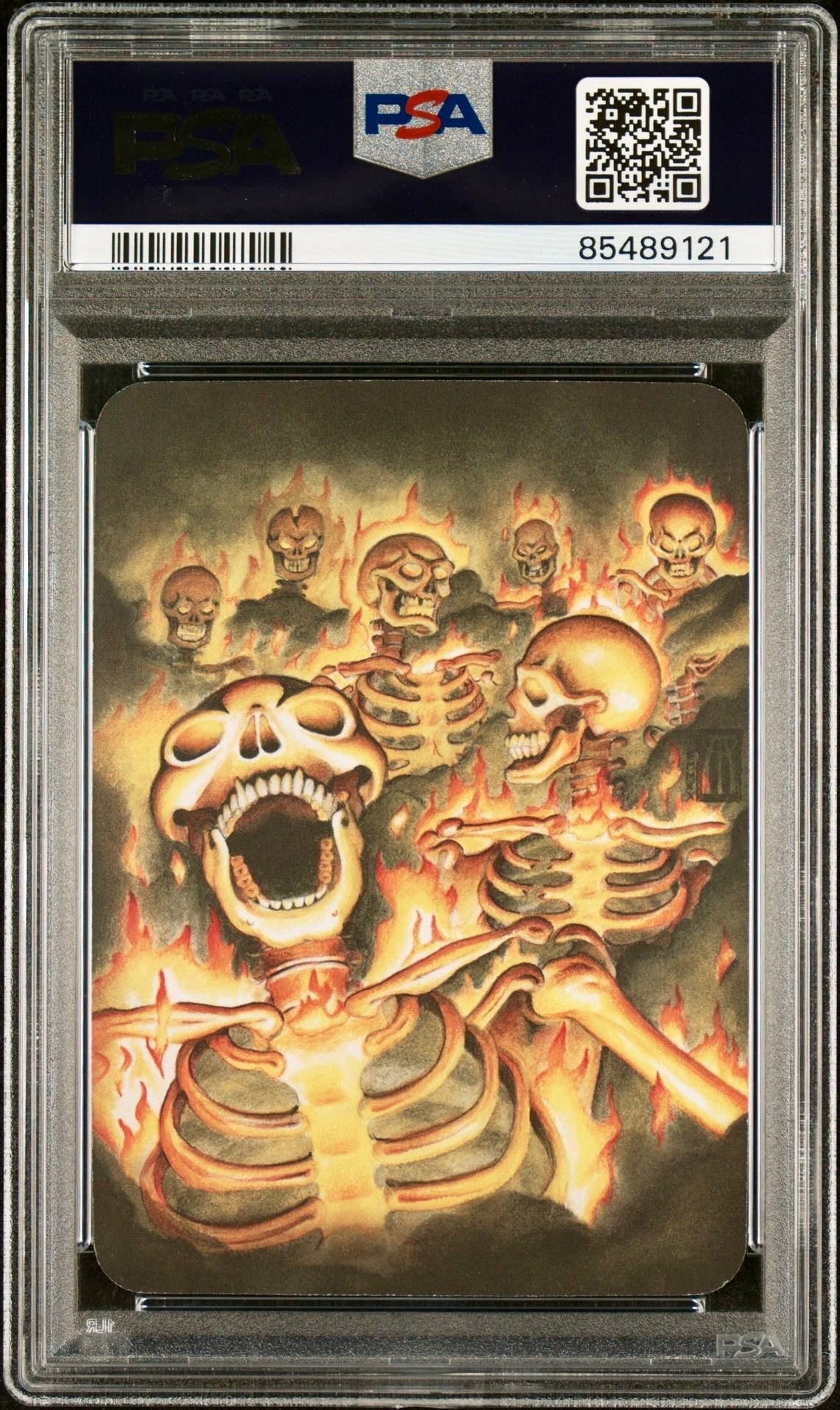 PSA 9 - Infernal Legion (Elite Foil) Beta - Sorcery