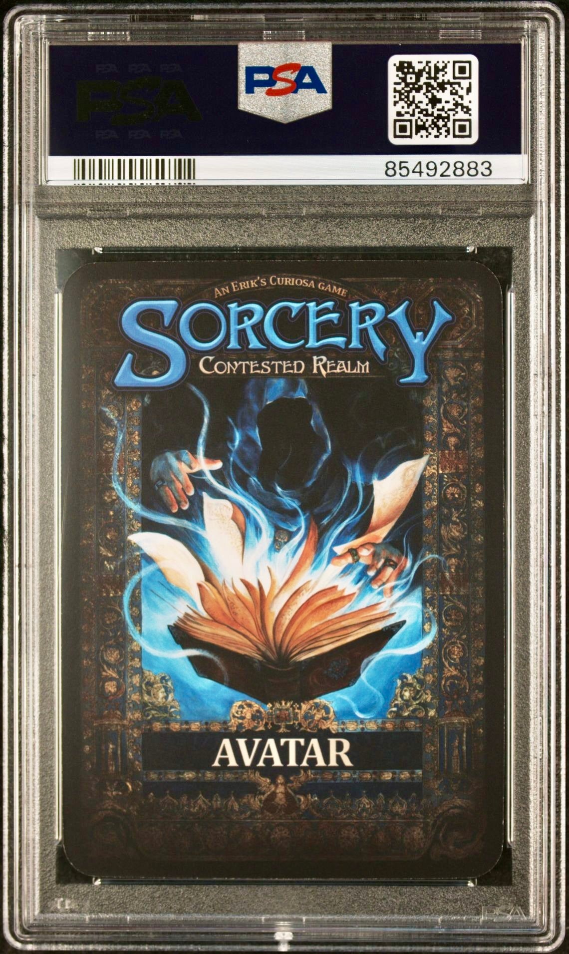 PSA 9 - Sorcerer Box Topper (Ordinary Foil) Beta - Sorcery